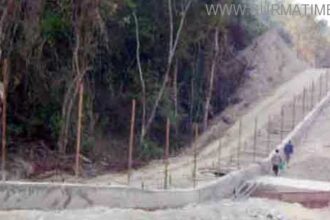myanmar bangladesh border fence