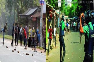 shibir vs police borolekha