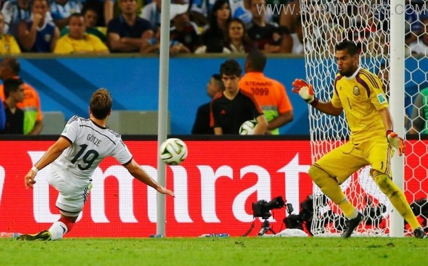 Germany's Mario Goetze
