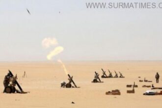 Saudi Mortar Attack