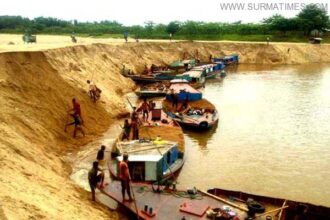 sunamgonj tahirpur jadukata nodi pic1mk 19.06.15