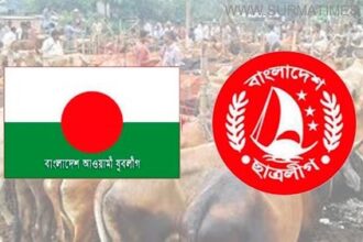 পশুর হাটের টাকা ভাগাভাগি নিয়ে উপশহরে ছাত্রলীগ ও যুবলীগের সংর্ঘষ - Surma Times Archive