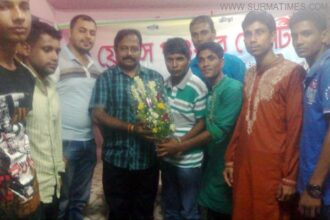 ফ্রেন্ডস পাওয়ার স্পোর্টিং কাবের অভিনন্দন ও শুভেচ্ছা জ্ঞাপন - Surma Times Archive