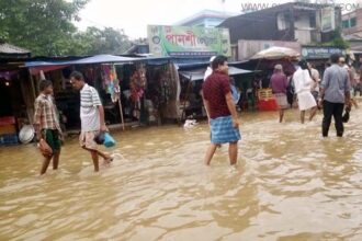 উজান থেকে নেমে আসা ঢলে, বন্যা আক্রান্ত কানাইঘাটের লক্ষাধিক মানুষ - Surma Times Archive