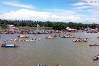 দিরাইয়ে কালনী নদীতে নৌকা বাইছ সম্পন্ন - Surma Times Archive