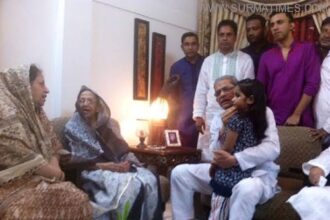 মেয়র আরিফের কুমারপাড়ার বাসায় যা বললেন মির্জা ফখরুল - Surma Times Archive