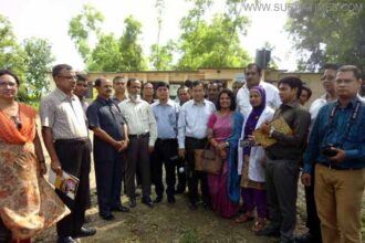 বহরা ইউনিয়ন স্বাস্থ্য ও পরিবার কল্যাণ  কেন্দ্র পরিদর্শনে স্বাস্থ্য অধিদপ্তরের প্রতিনিধি দল - Surma Times Archive