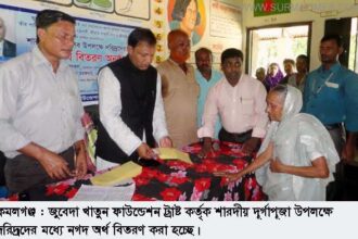 শারদীয় দূর্গোৎসব উপলক্ষে কমলগঞ্জে দরিদ্রদের মধ্যে নগদ অর্থ বিতরণ - Surma Times Archive