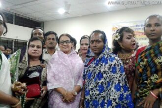 হিজড়া জনগোষ্টীর পাশে এমপি কেয়া চৌধুরী - Surma Times Archive