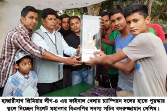 হাজারীবাগ প্রিমিয়ার লীগ-৪ এর ফাইনাল খেলা সম্পন্ন - Surma Times Archive