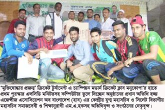 ‘মুক্তিযোদ্ধার প্রজন্ম’ ক্রিকেট টুর্নামেন্টএ মডার্ন ক্রিকেট কাব চ্যাম্পিয়ন - Surma Times Archive