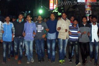নগরীতে স্বেচ্ছাসেবকলীগ ও ছাত্রলীগের আনন্দ মিছিল - Surma Times Archive