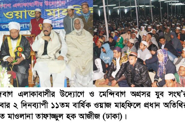 রাসুল (স) মানবাধিকারকে সুপ্রতিষ্ঠিত করেছেন : মাওলানা তাফাজ্জুল হক আজীজ - Surma Times Archive