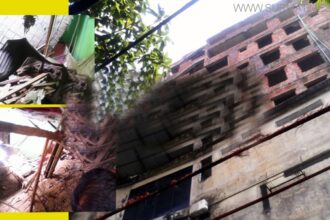 ভূমিকম্পে কেঁপে উঠলো সিলেট : জিন্দাবাজারে ১০ তলা ভবনের দেয়াল ধস, আহত ৪ - Surma Times Archive