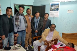 অসুস্থ সাংবাদিক কাউসার চৌধুরীর শয্যা পাশে এমপি মুহিবুর রহমান মানিক - Surma Times Archive