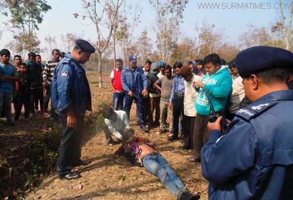 শ্রীমঙ্গলের রাবার বাগান থেকে অজ্ঞাত যুবকের হাত,পা বাঁধা লাশ উদ্বার - Surma Times Archive