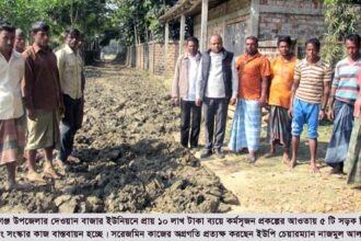 বালাগঞ্জে ১০ লাখ টাকা ব্যয়ে কর্মসৃজন কাজ বাস্তবায়ন হচ্ছে - Surma Times Archive