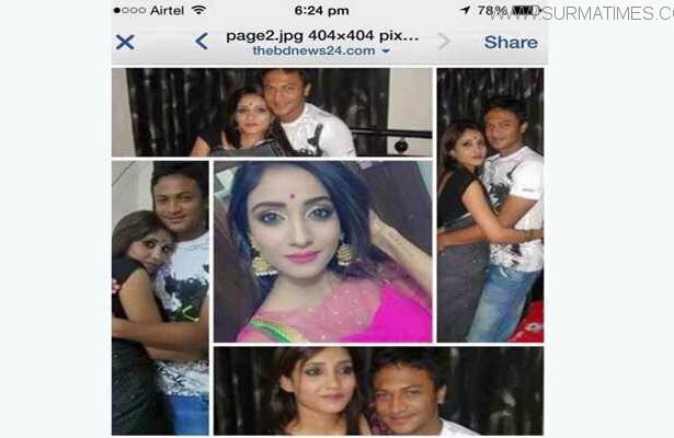 সাকিবের সেই বান্ধবীর নাম মিথিলা! - Surma Times Archive