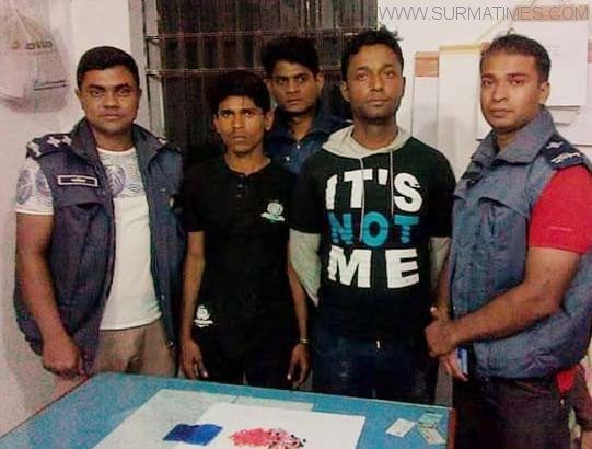 জাফলং থেকে ৩শত পিস ইয়াবাসহ আটক ২ - Surma Times Archive