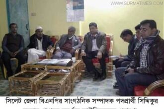 সিদ্দিকুর রহমান পাপলুর প্রতি উপজেলা কাউন্সিলারদের নীরব প্রচারণা - Surma Times Archive