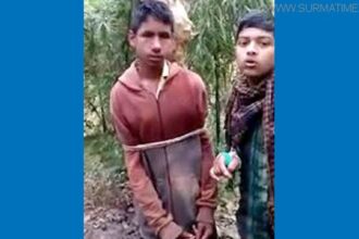 নবীগঞ্জে শিশুকে বেঁধে নির্যাতন, ভিডিও ইন্টারনেটে প্রচার, ৩ জনকে আটক করেও ছেড়ে দিল পুলিশ - Surma Times Archive