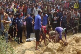 বাহুবলে চার শিশু হত্যা: লাশ উদ্ধার ও জনাজায় অংশ নেয় আসামিরা - Surma Times Archive