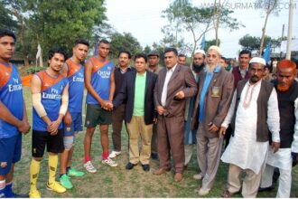 জাহাঙ্গীর আলম ২য় গোল্ডকাপ ভলিবল টুর্নামেন্টের উদ্বোধন - Surma Times Archive