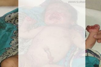 রাজনগরে শৌচাগার থেকে পলিথিনে মোড়ানো নবজাতক উদ্ধার - Surma Times Archive