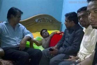 সাংবাদিক কাউসার চৌধুরীর পাশে সিলেট অনলাইন প্রেসক্লাব সভাপতি - Surma Times Archive