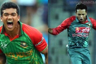 আরাফাত সানি সাময়িক নিষিদ্ধ, তাসকিন সন্দেহমুক্ত - Surma Times Archive