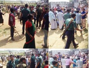 সিলেট কান্দিগাও ইউপিতে ব্যালট বাক্স ছিনতাইর চেষ্টা : দু পক্ষের সংর্ঘষ,প্রিসাইডিং অফিসার আহত - Surma Times Archive