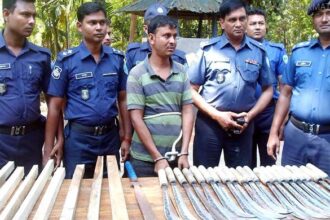 বঙ্গবন্ধুর জন্মদিন অনুষ্ঠান থেকে দেশীয় অস্ত্রসহ চালক আটক - Surma Times Archive
