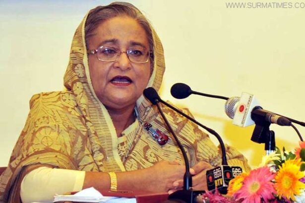 আরেকটি ২১ আগস্ট ঘটানোর ষড়যন্ত্র করছেন খালেদা : শেখ হাসিনা - Surma Times Archive