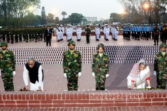 জাতীয় স্মৃতিসৌধে রাষ্ট্রপতি ও প্রধানমন্ত্রীর শ্রদ্ধা - Surma Times Archive