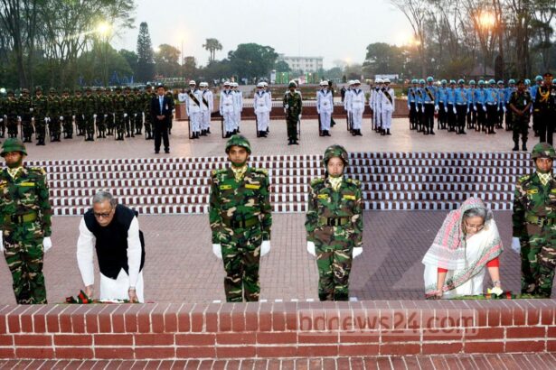 জাতীয় স্মৃতিসৌধে রাষ্ট্রপতি ও প্রধানমন্ত্রীর শ্রদ্ধা - Surma Times Archive