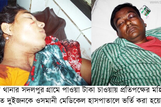বিশ্বনাথে পাওনা টাকা চাওয়াকে কেন্দ্র করে সংঘর্ষে মহিলাসহ আহত ২ - Surma Times Archive