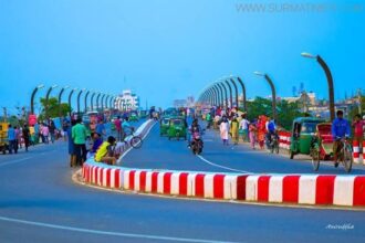 কাজিরবাজার ব্রিজে স্বামীর সামনে স্ত্রীর আত্মহত্যার চেষ্টা - Surma Times Archive