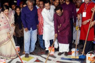 আলপনা বাঙালির ঐতিহ্য-সংস্কৃতির সঙ্গে মিশে আছে : স্পিকার - Surma Times Archive