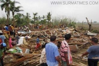 দোয়ারায় কালবৈশাখীতে বিধ্বস্ত অর্ধশতাধিক ঘরবাড়ি - Surma Times Archive