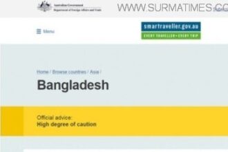 অস্ট্রেলিয়ার নাগরিকদের বাংলাদেশে চলাচলে উচ্চ সতর্কতা জারি - Surma Times Archive